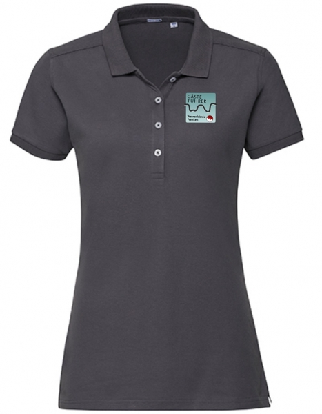 Damen Stretch Polo,  inkl. Druck